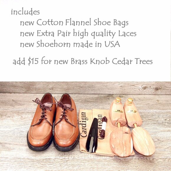 * NIB * $295 Allen Edmonds JARON 7.5 B Narrow Tan * add $15 new Trees main image 8